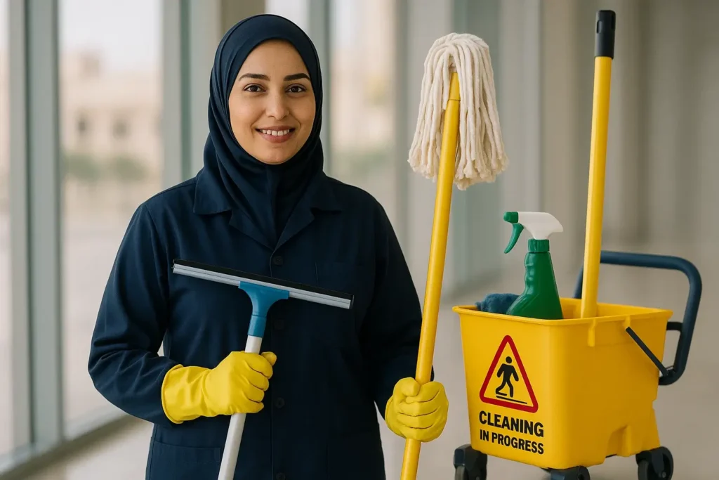 Cleaning services in Qatar